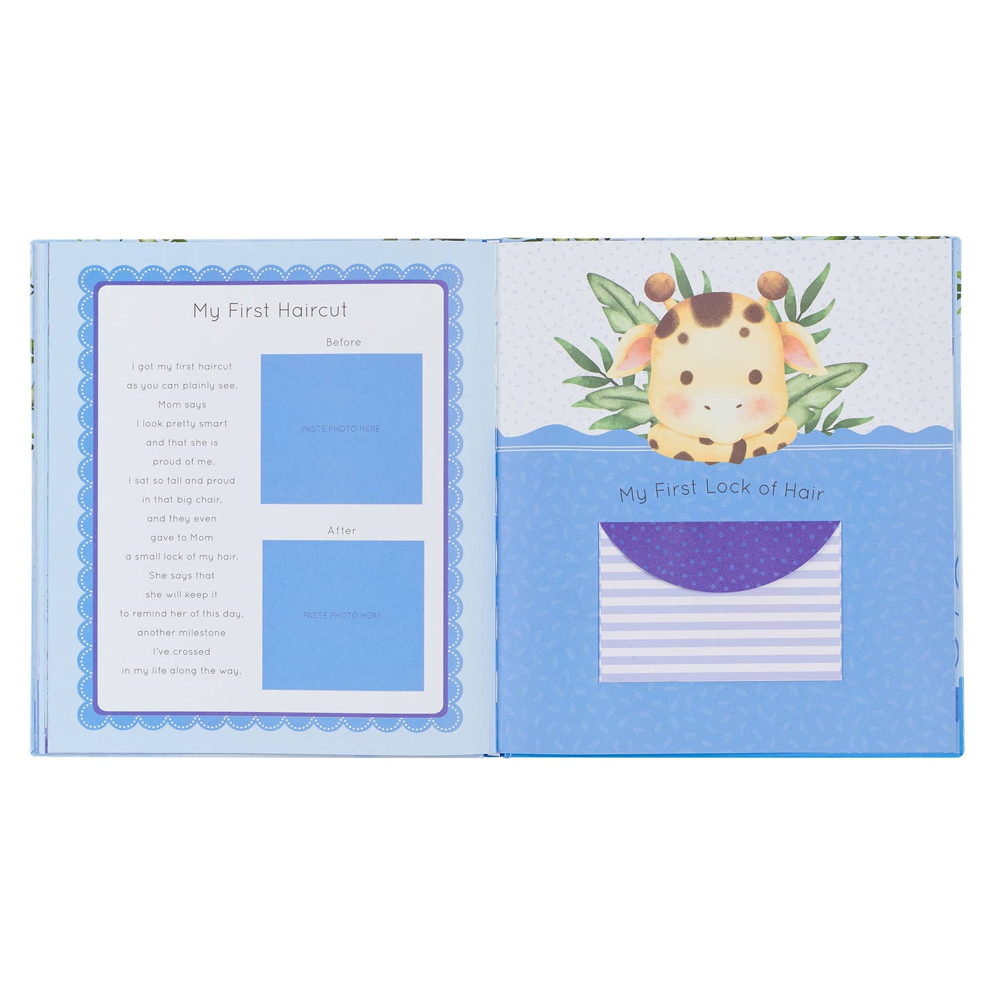 Baby Memory Book for Boys