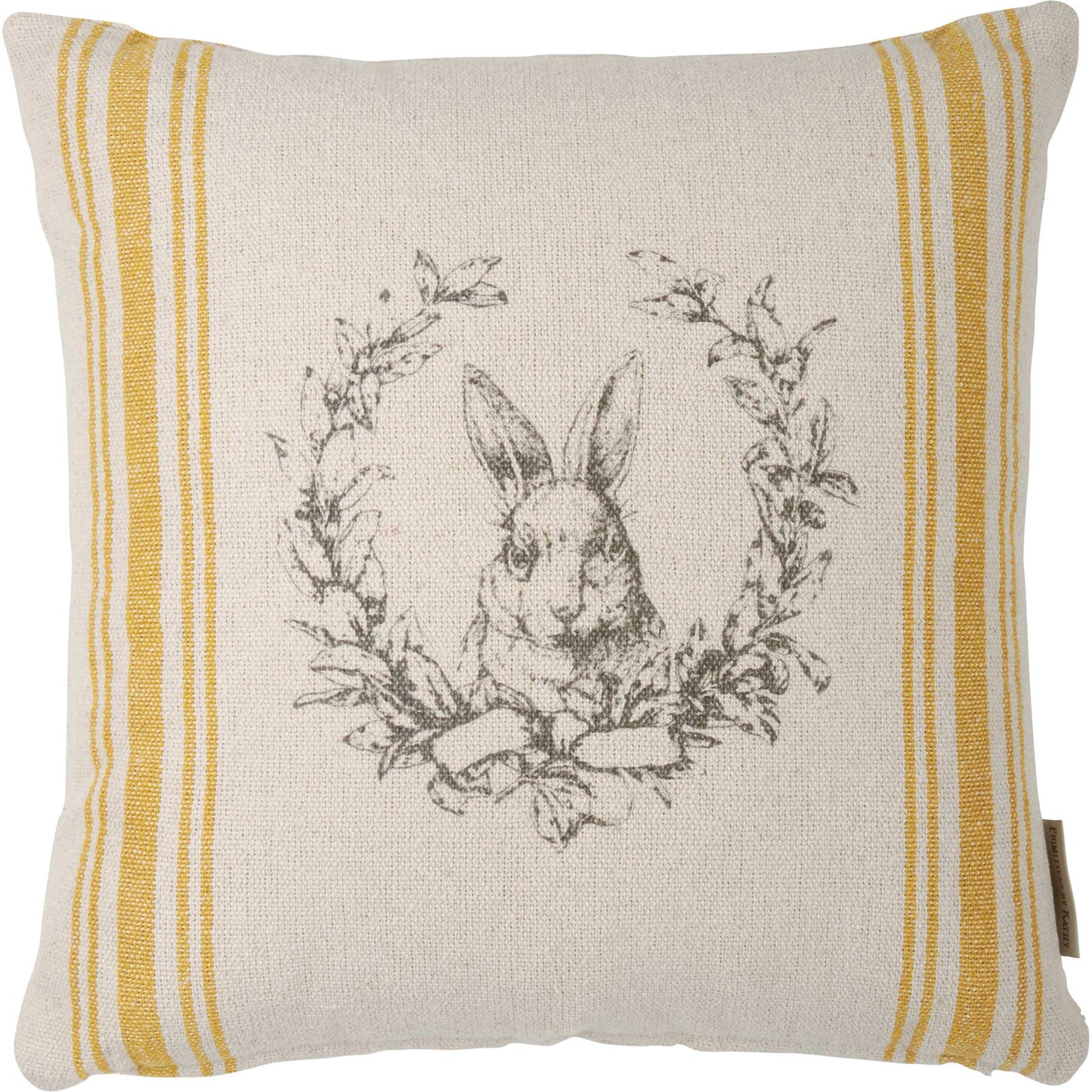 Rabbit Crest Pillow - 16"x16"