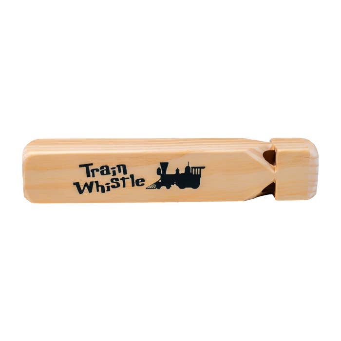 Classic Wooden Train Whistle