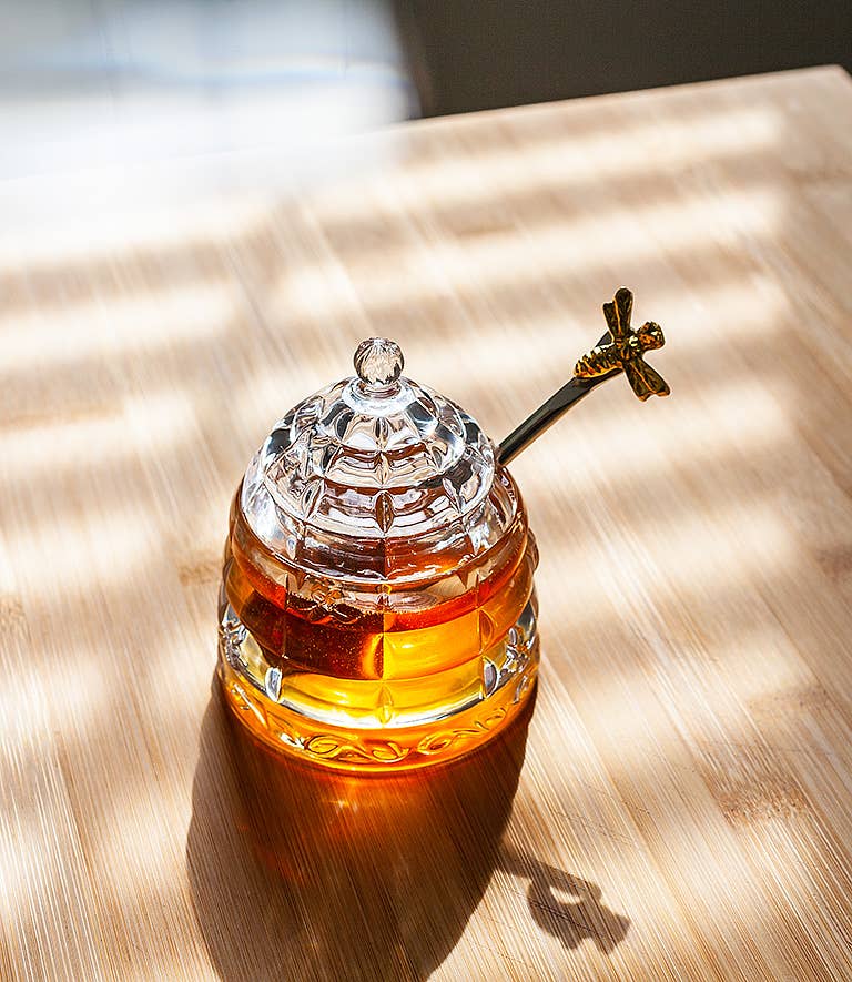 Beehive Honey Pot - 4"