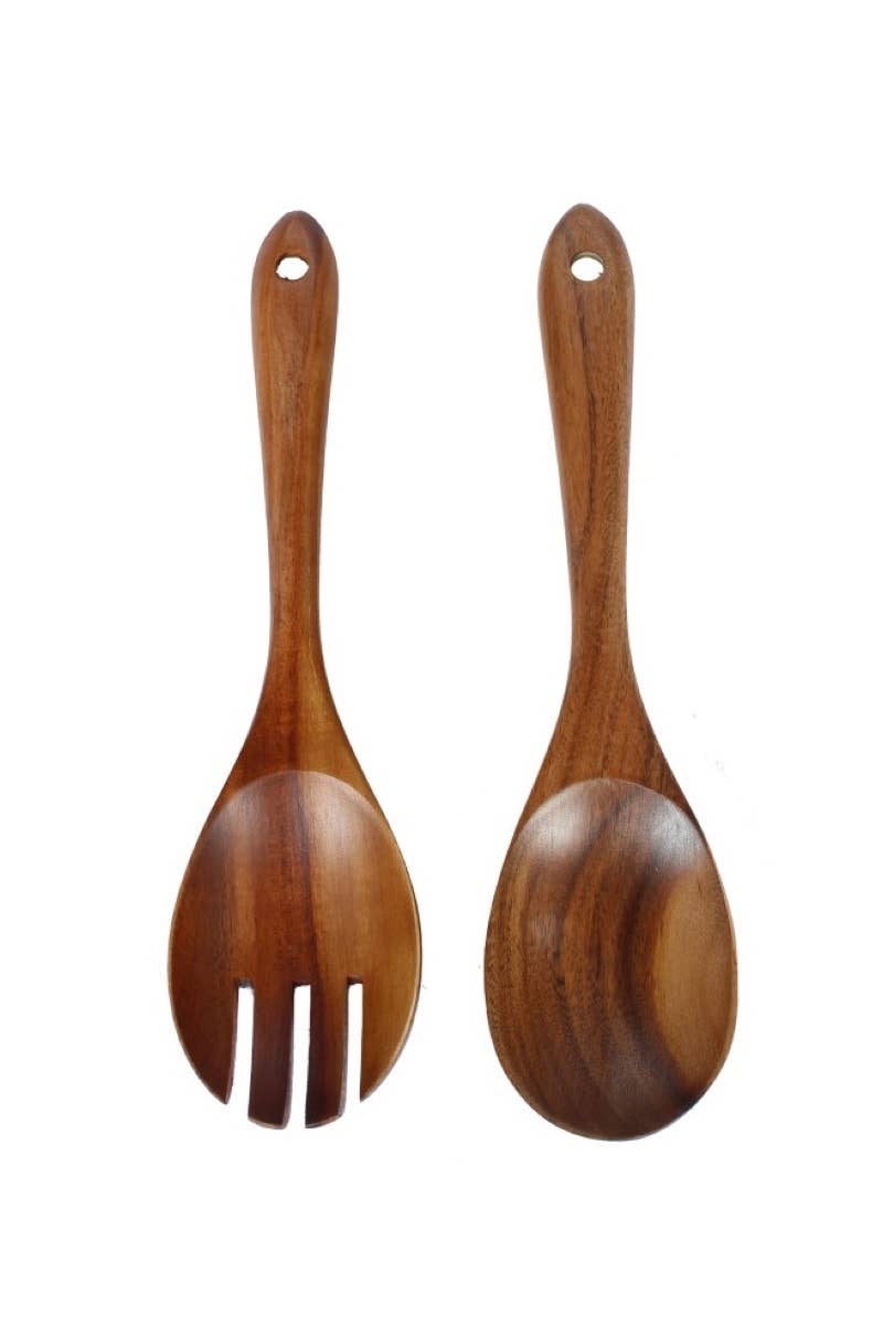 Natural Acacia Wood Cooking Utensils Set