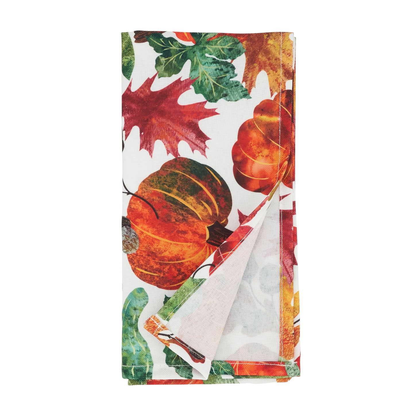 Pumpkin Foliage Napkins, Set of 4 - 20"