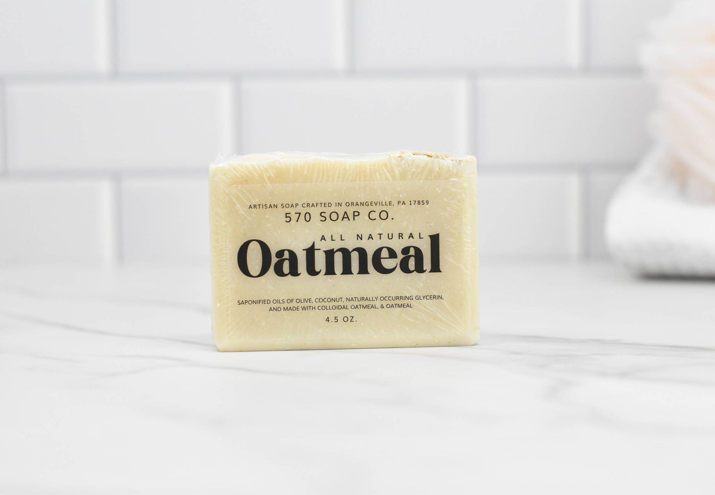 Oatmeal Bar Soap - All Natural