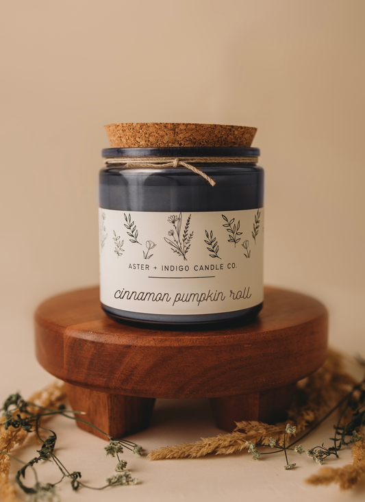 Cinnamon Pumpkin Roll Candle - 12oz