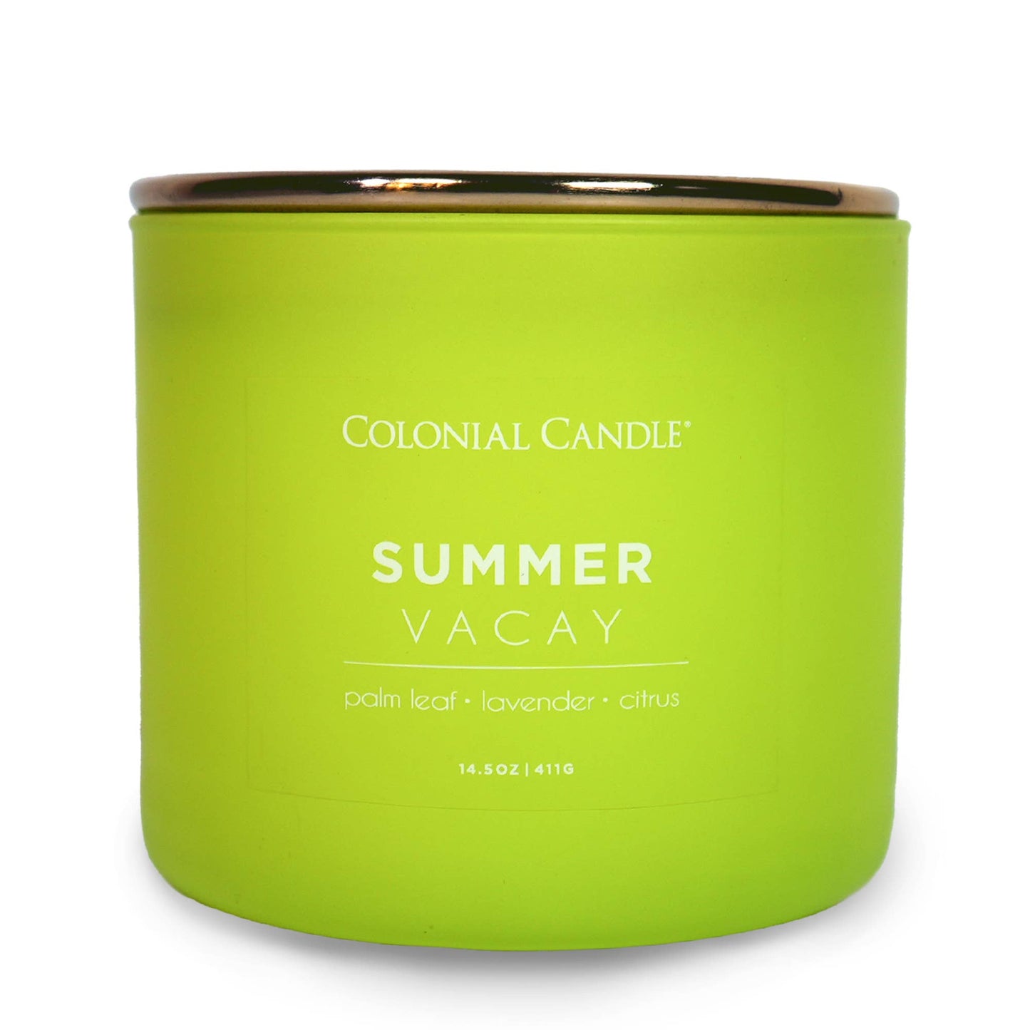 Summer Vacay 3-Wick Scented Candle, Soy Blend Wax, 14.5oz