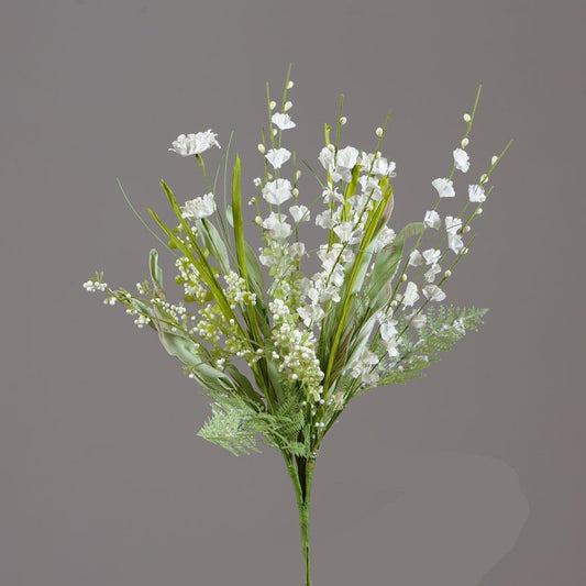 Daisy Spike with Baby's Breath - 20"