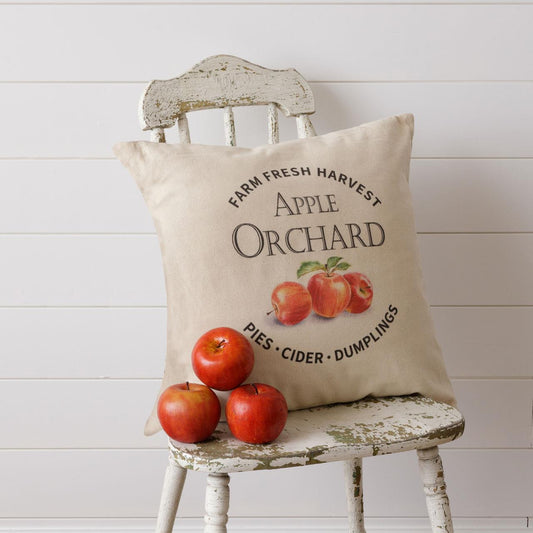Apple Orchard Throw Pillow - 18"
