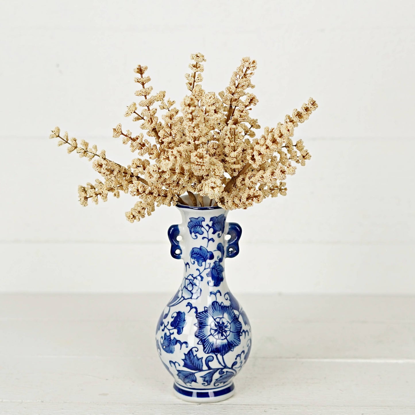 Cream Millet Berry Bush - 14"