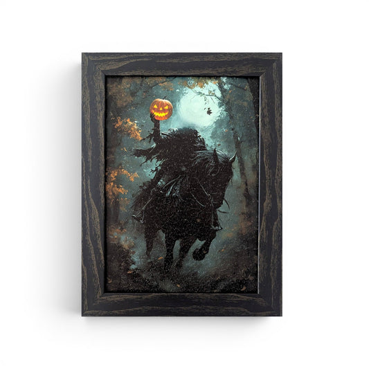 Headless Horseman Wall Art - 10"x13"