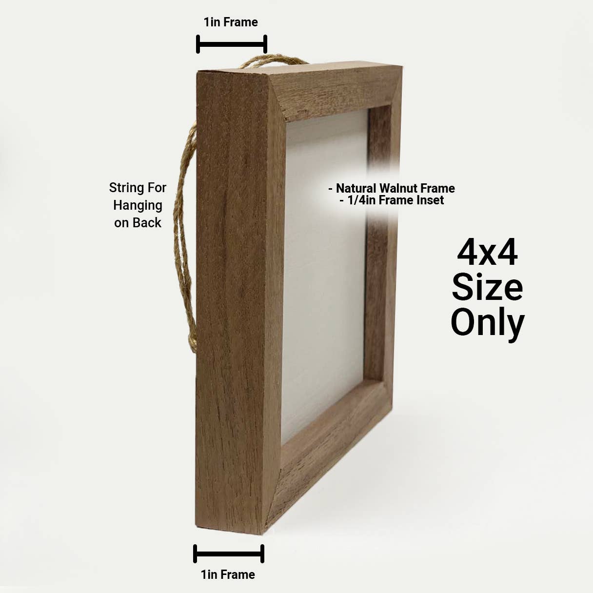 Little Deer Valentine Sign - 4"x4"