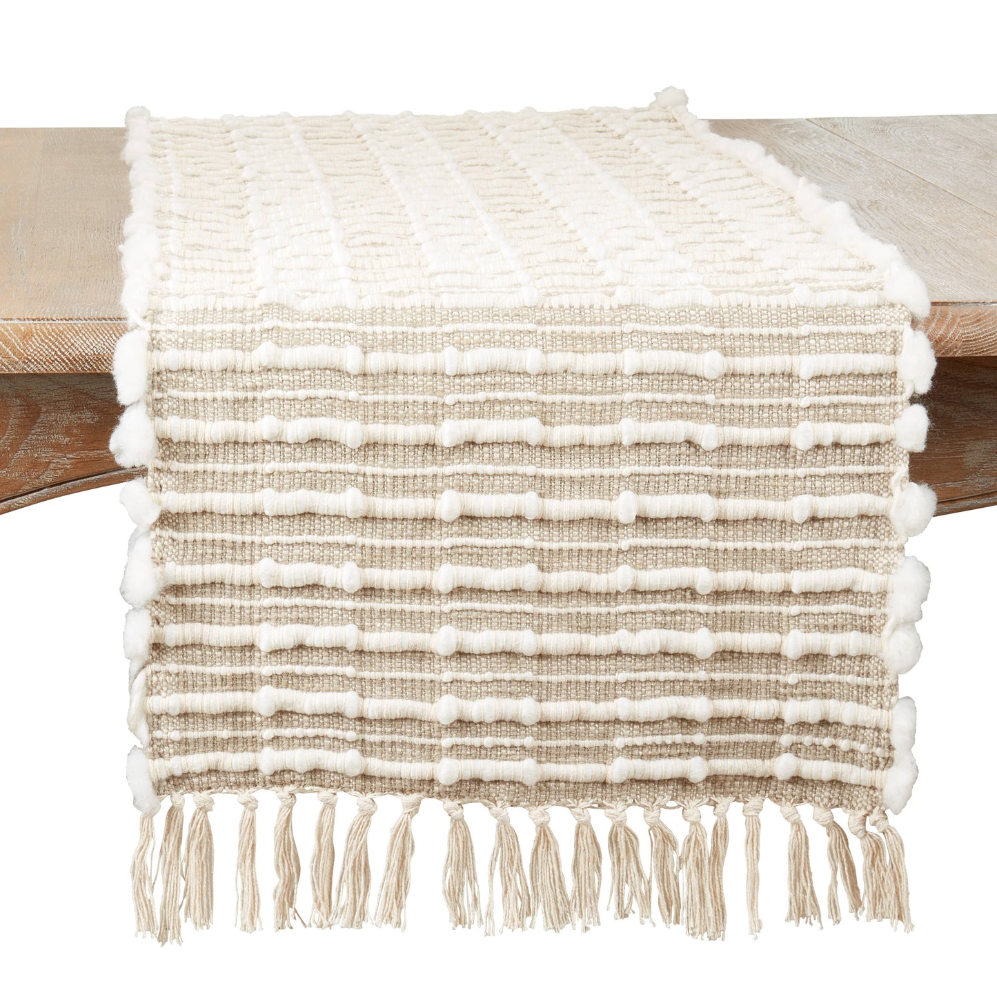 Woven Stripe Runner - 16"x72"