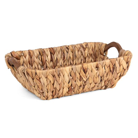 Rectangle Hyacinth Basket - 14"