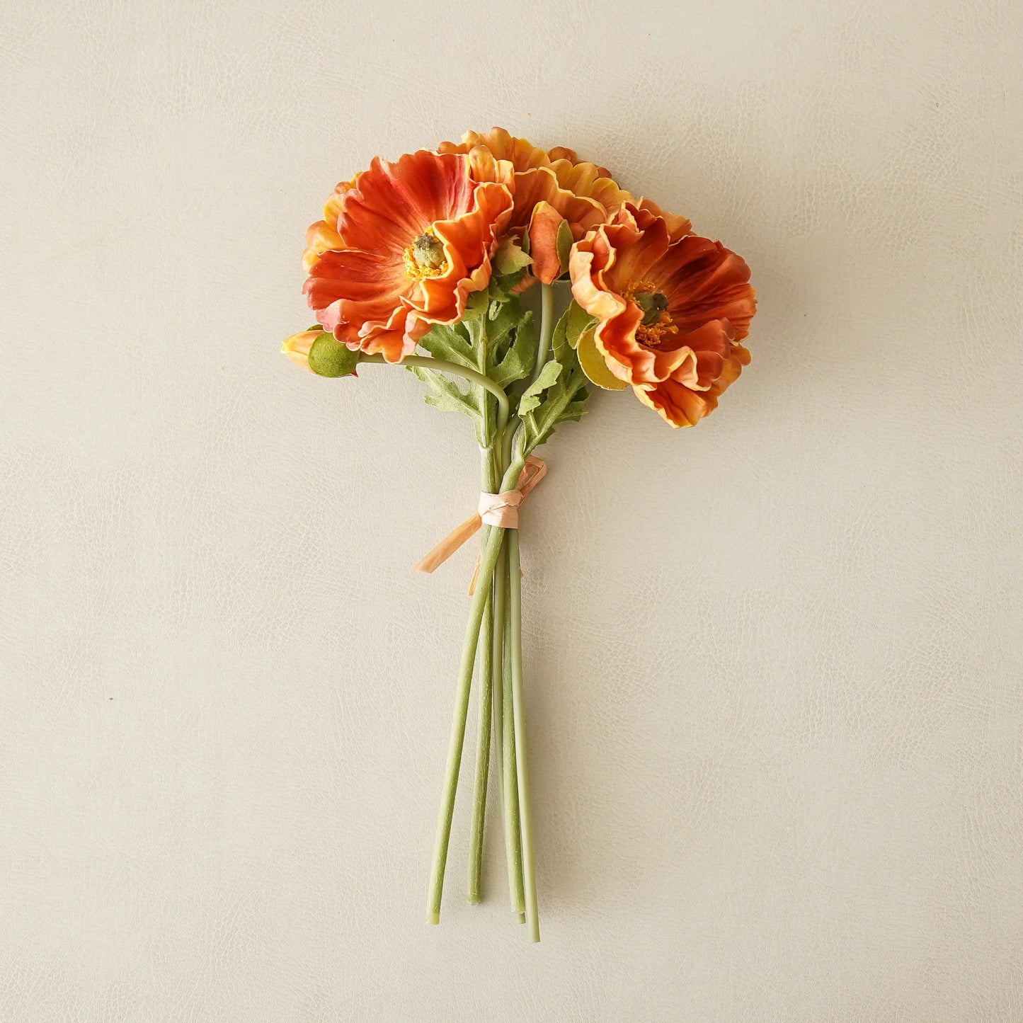 Real Touch Poppy Bunch - 11.5"