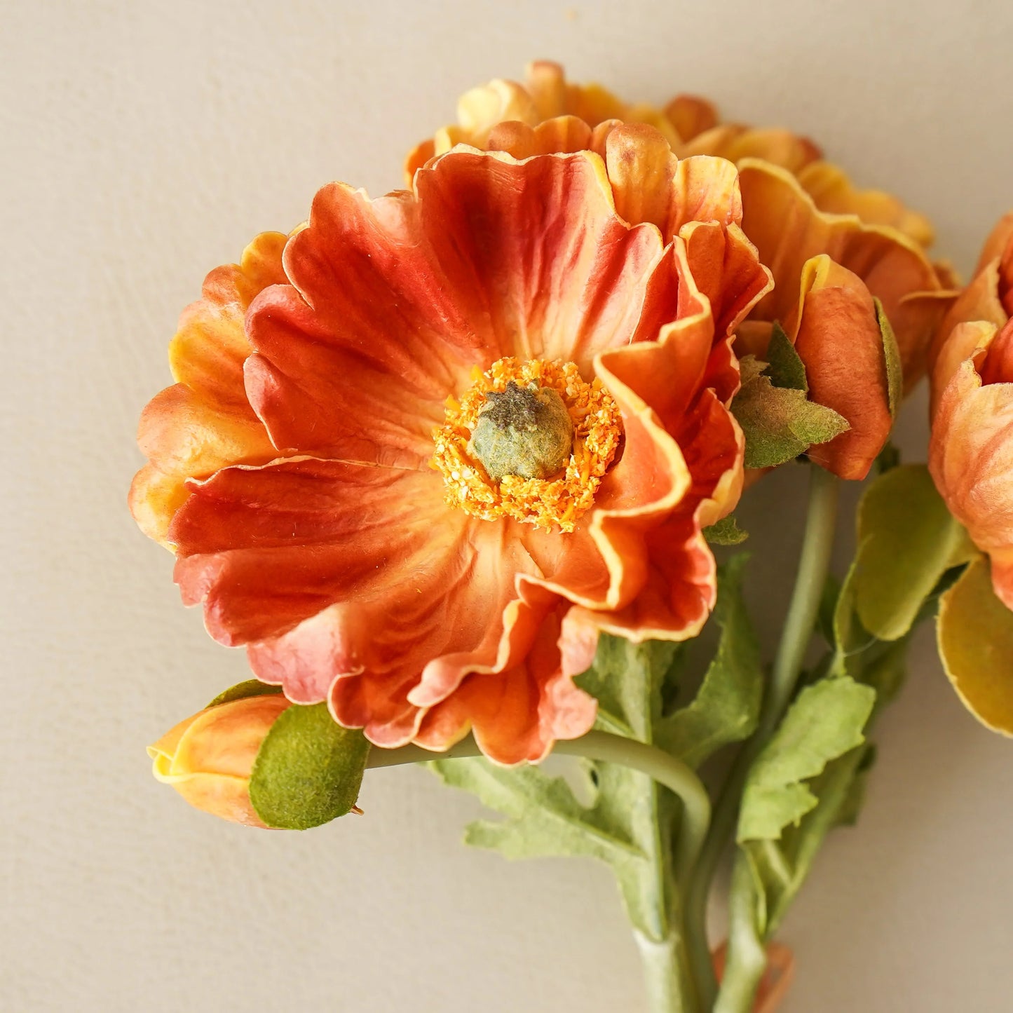 Real Touch Poppy Bunch - 11.5"