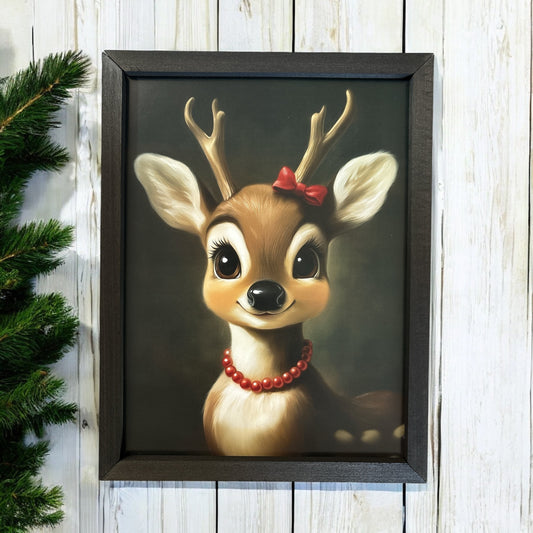 Young Clarice in Box Frame