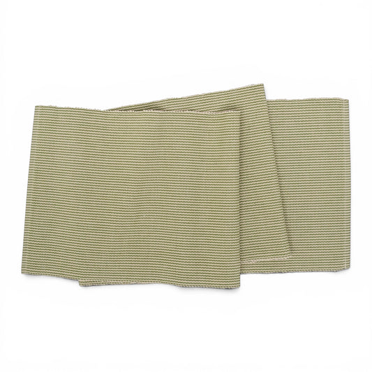 Port Stripe Fern Green Table Runner - 13"x72"
