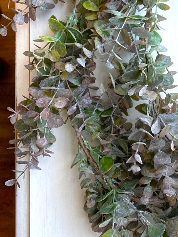 Gray Purple Eucalyptus Garland - 70"