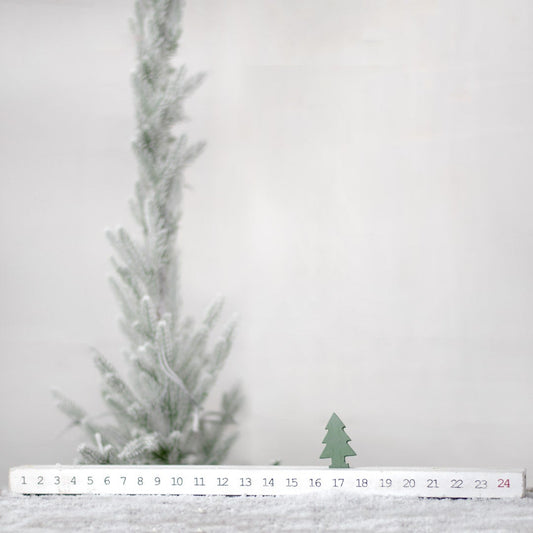Wood Tree Christmas Countdown - 20"