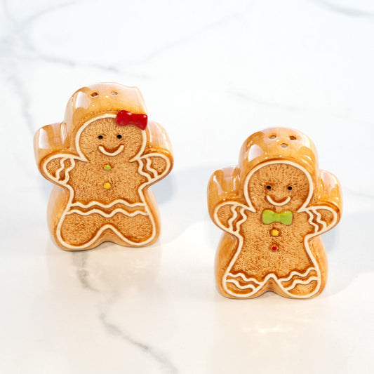 Gingerbread Salt & Pepper Set