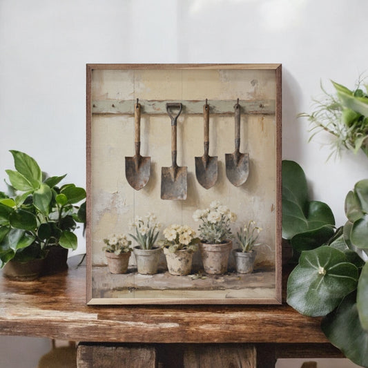 Potting Shed Artwork - 8"x10"