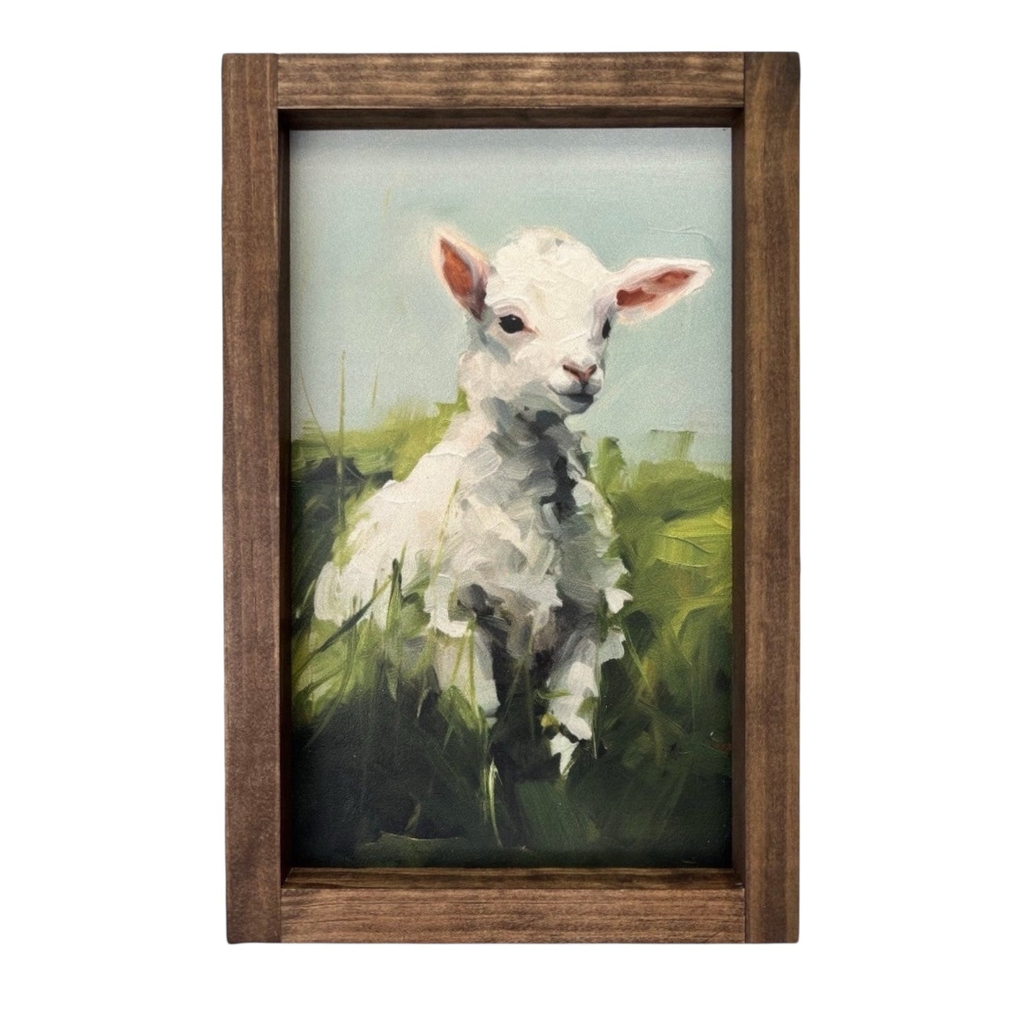 Lamb's Meadow Artwork - 8"x12"