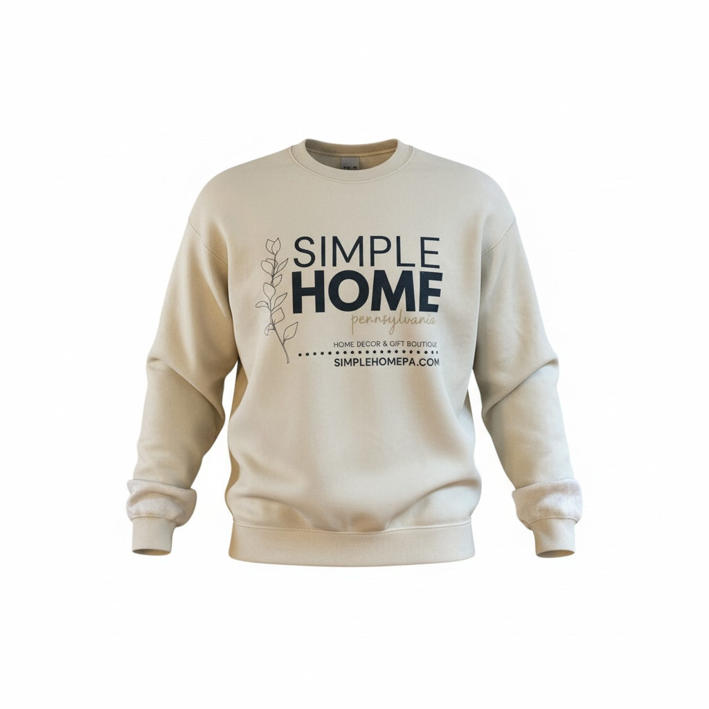 Simple Home Pennsylvania Branded Crewneck Sweatshirt