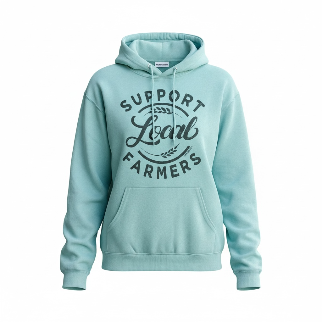 SUPPORT LOCAL FARMERS - Sage Hoodie