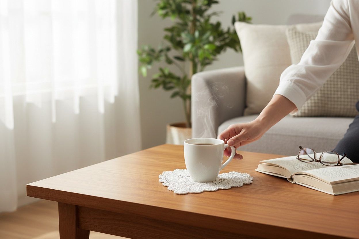 Annie's Treasures Doilies in Heart Shape