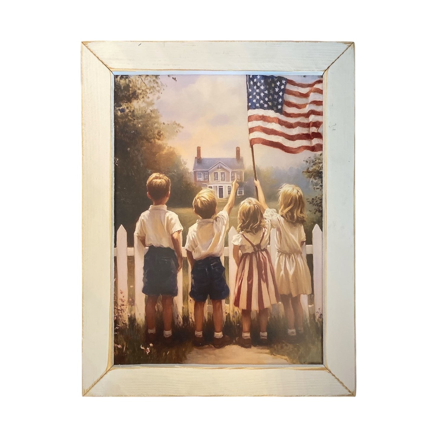American Childhood Artwork - 12”x16”