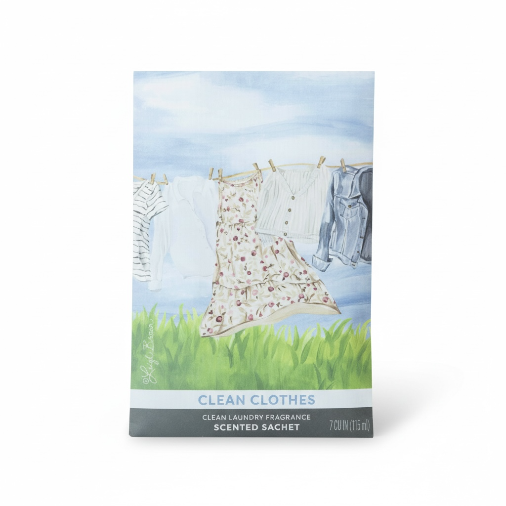 Clean Clothes Sachet