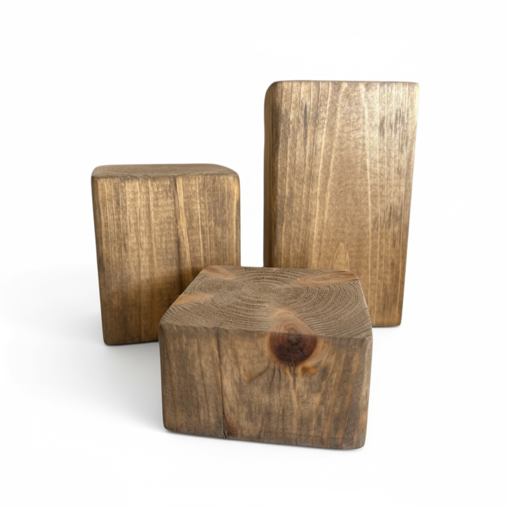 Wooden Pillar Risers