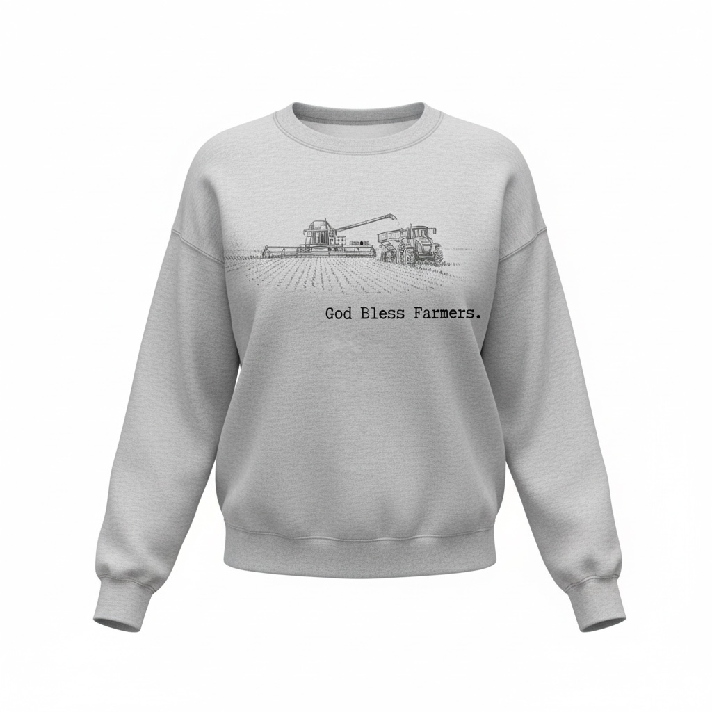 God Bless Farmers Sweatshirt