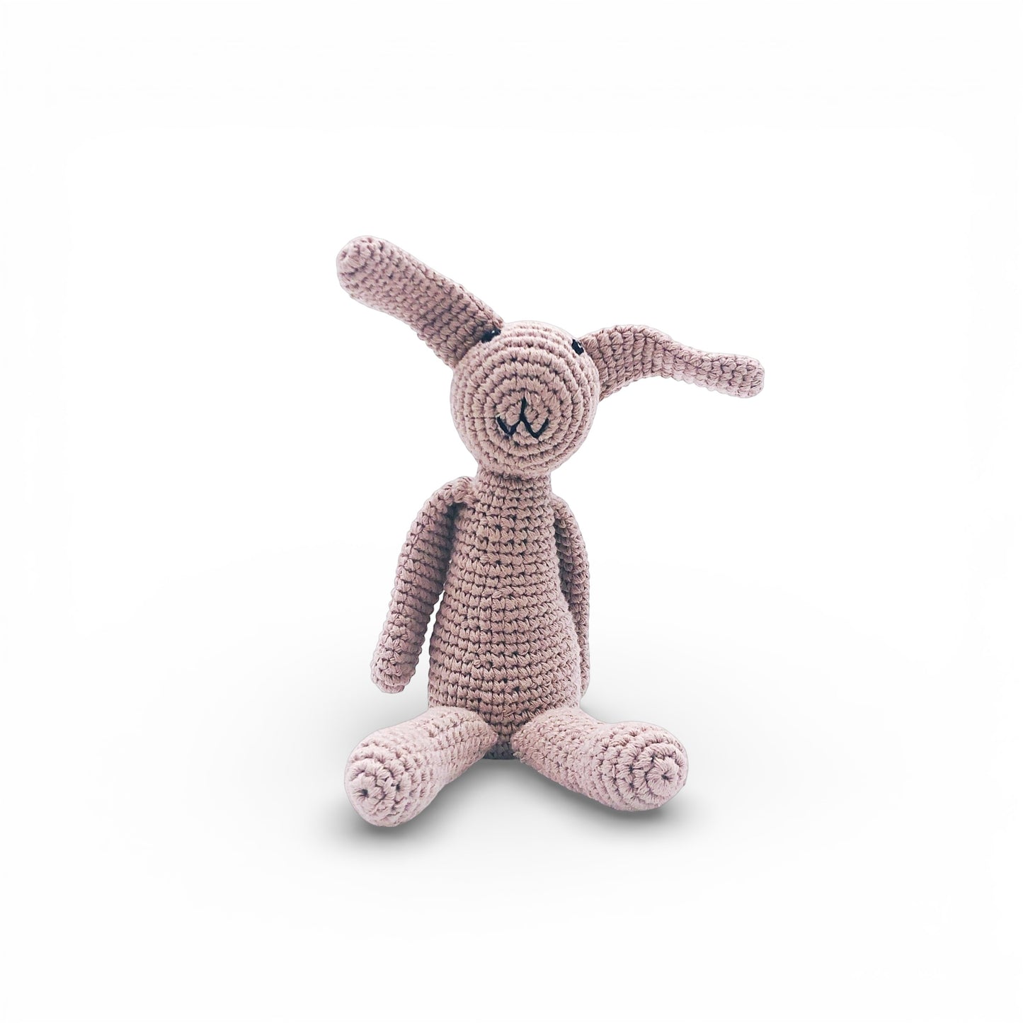 My First Bunny Organic Cotton Baby Rattle – 9"
