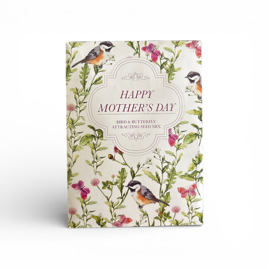 Bird & Butterfly Attracting Seed Mix Packet - Happy Mother's Day