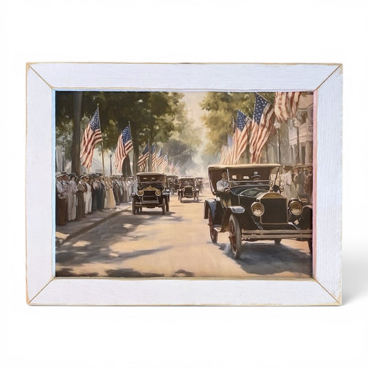 American Homecoming Parade Artwork - 12”x16”