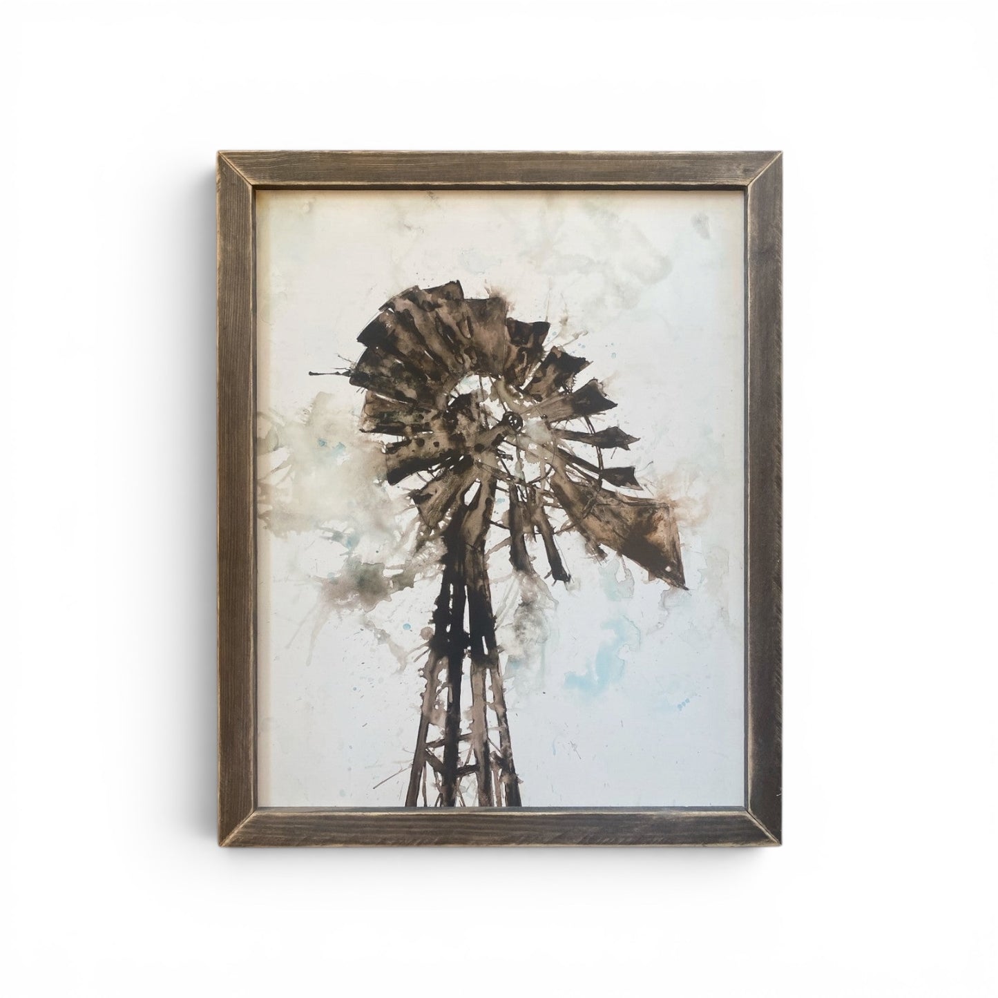 Artistic Windmill Artwork - 29.5"x23.5"