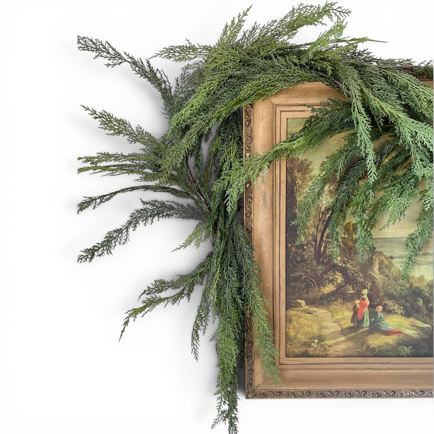 Faux Real Touch Cedar Garland - 72"