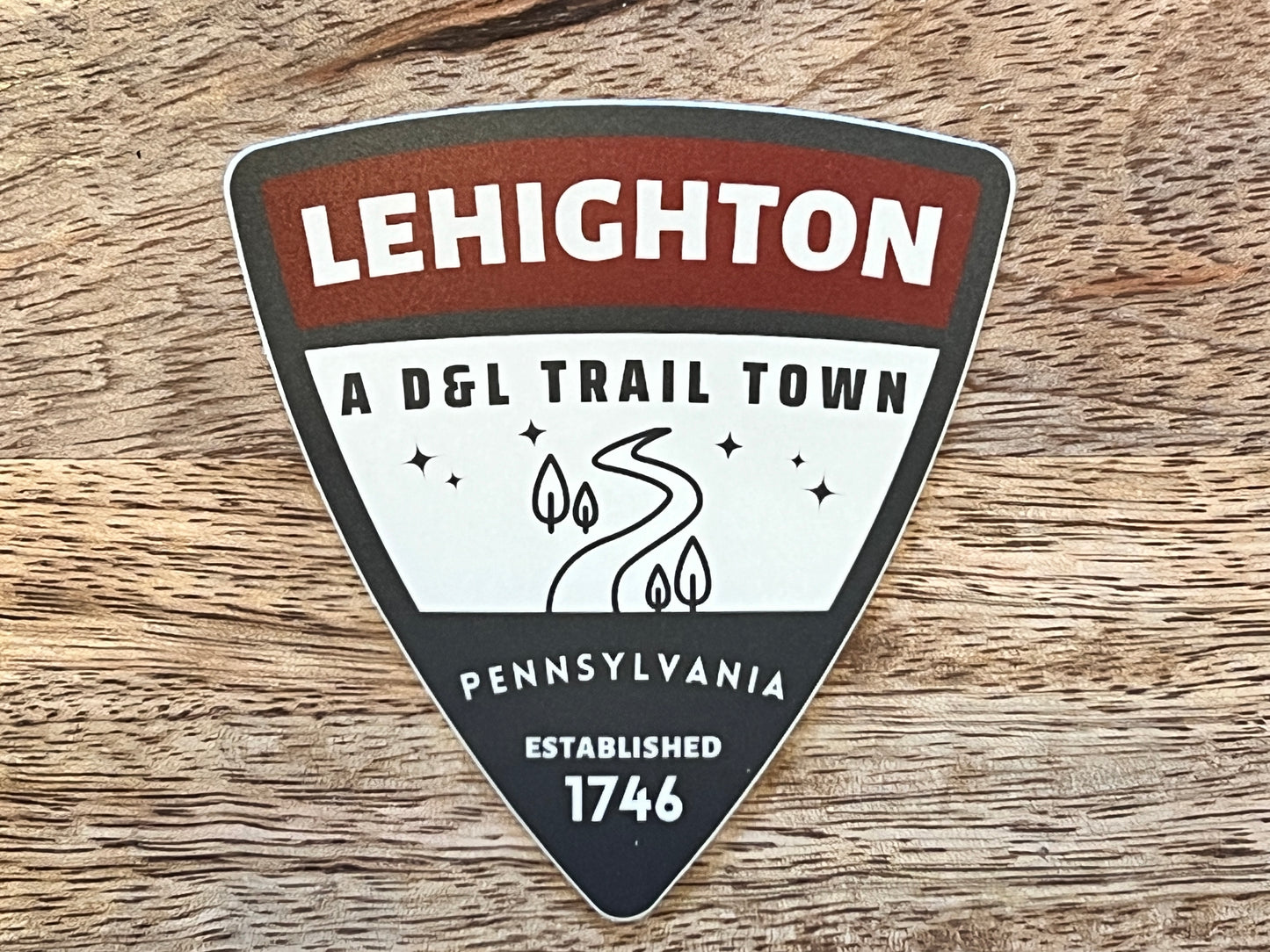 Lehighton - A D&L Trail Town Sticker