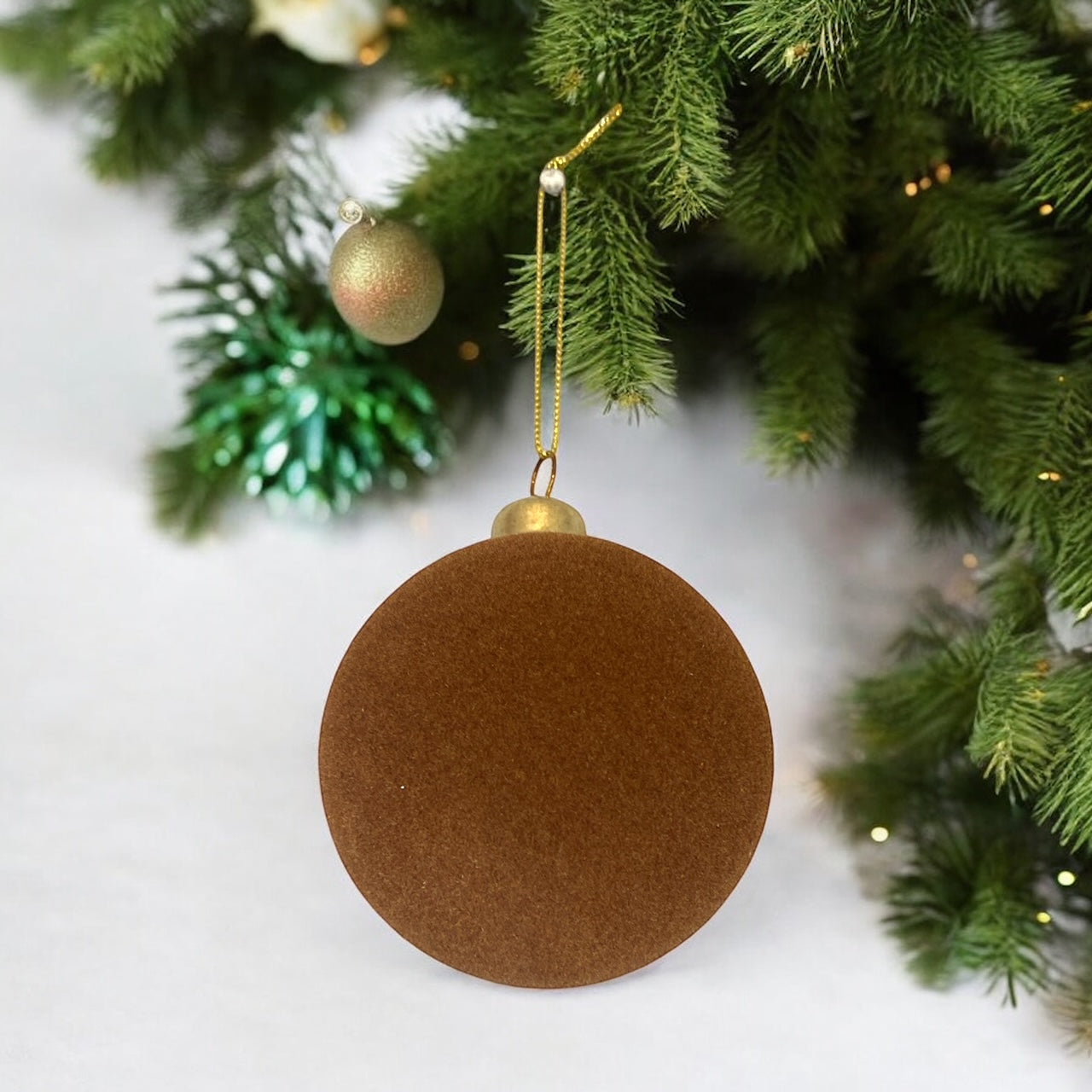 Velvet Ball Ornament - 3 Colors