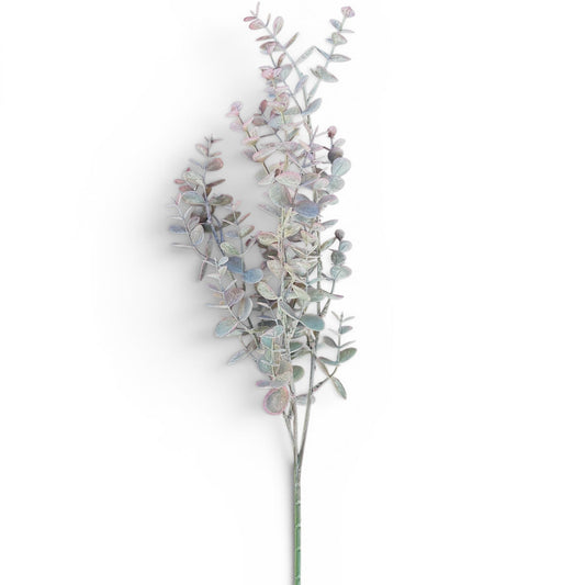 Spiral Eucalyptus Spray, Grey Plum - 25"