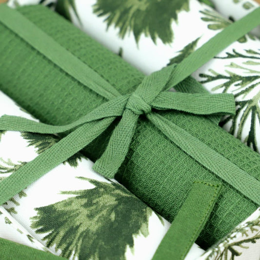 Evergreen Tree Kitchen Towel Gift Set - 3 Piece