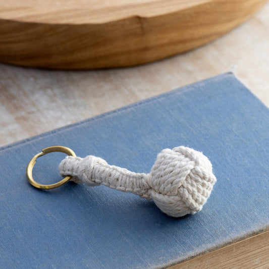 Nautical Rope Ball Keyring