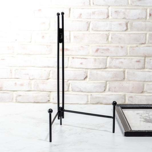 Black Straight Back Easel 15.5"