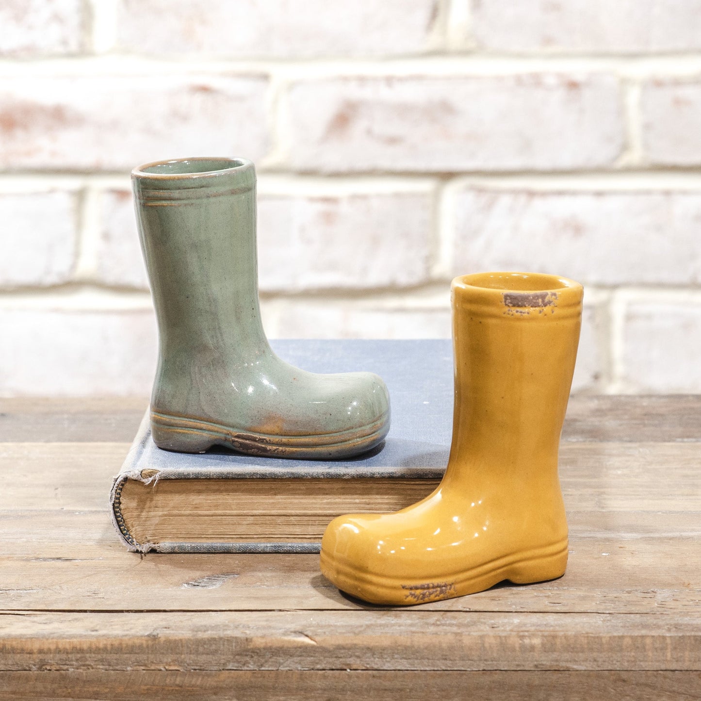 Mini Rainboot Planter - 2 Colors