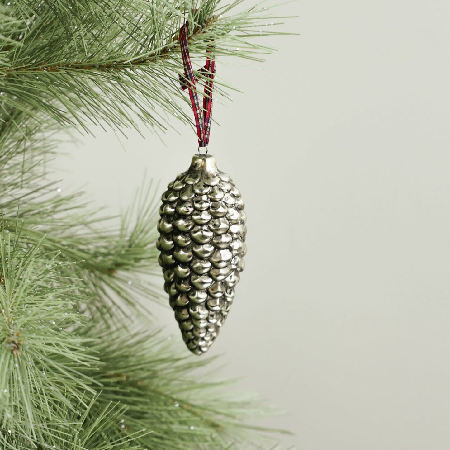 Vintage Pinecone Ornament - 3.5"