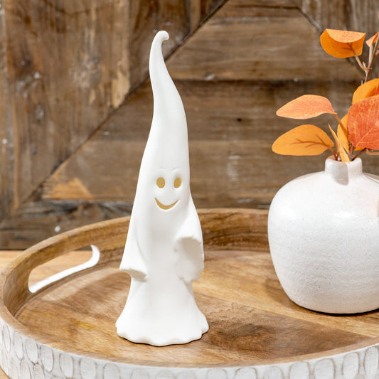Ceramic LED Ghost - 10"
