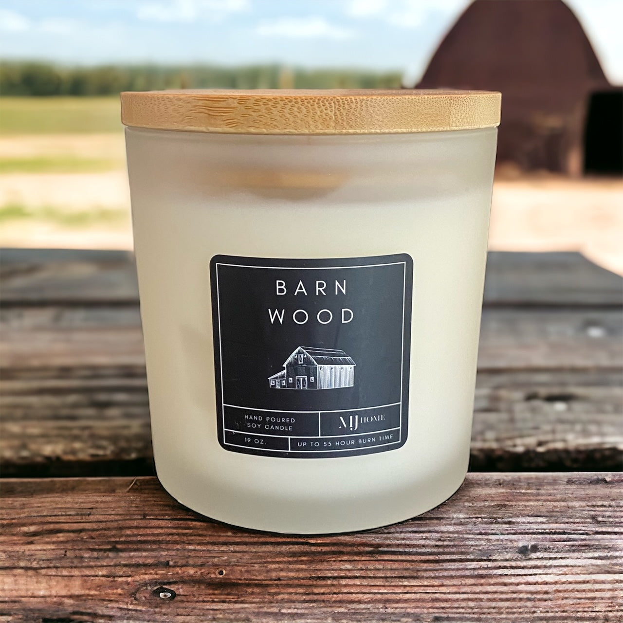 Barn Wood - 19oz Jar Candle