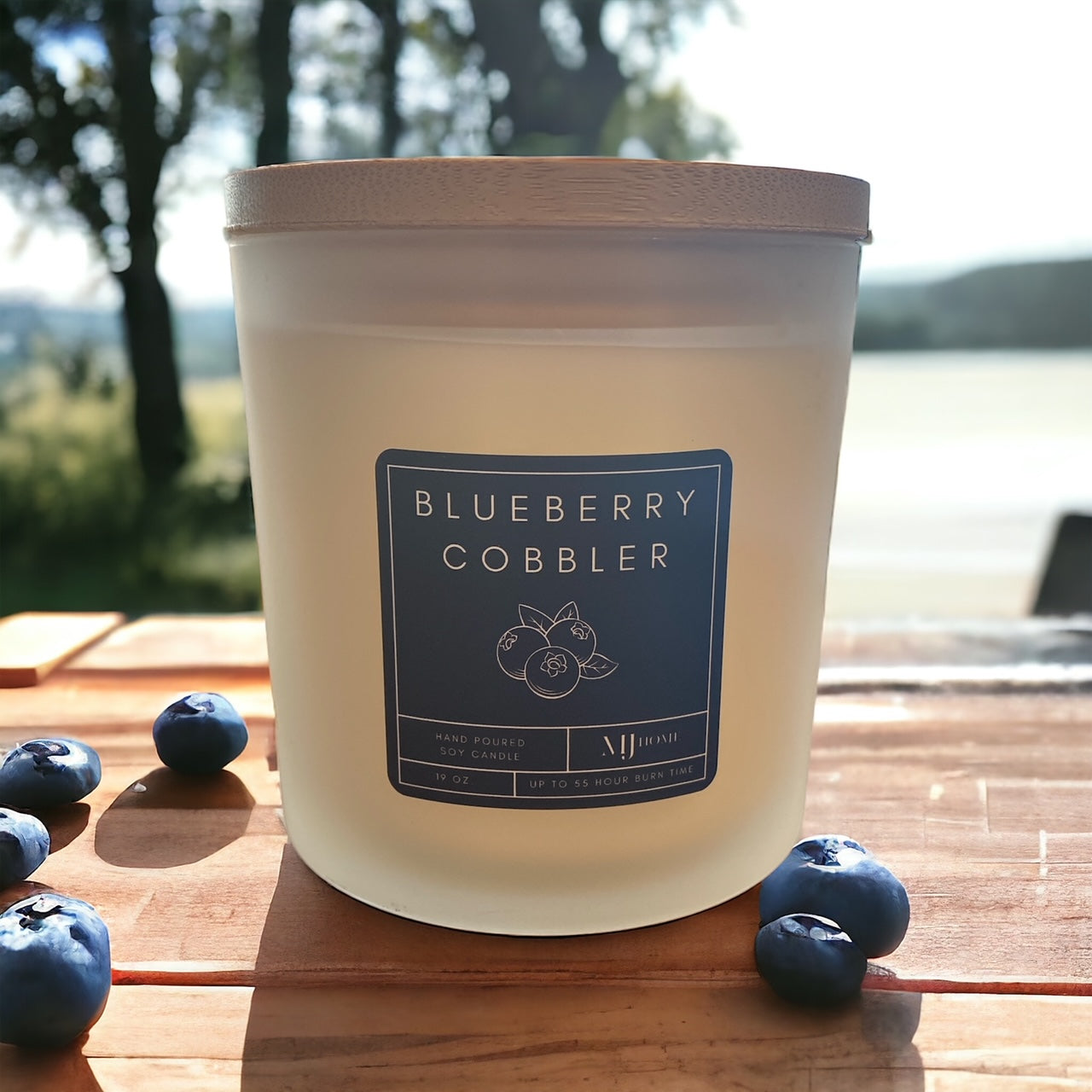 Blueberry Cobbler  - 19oz Jar Candle