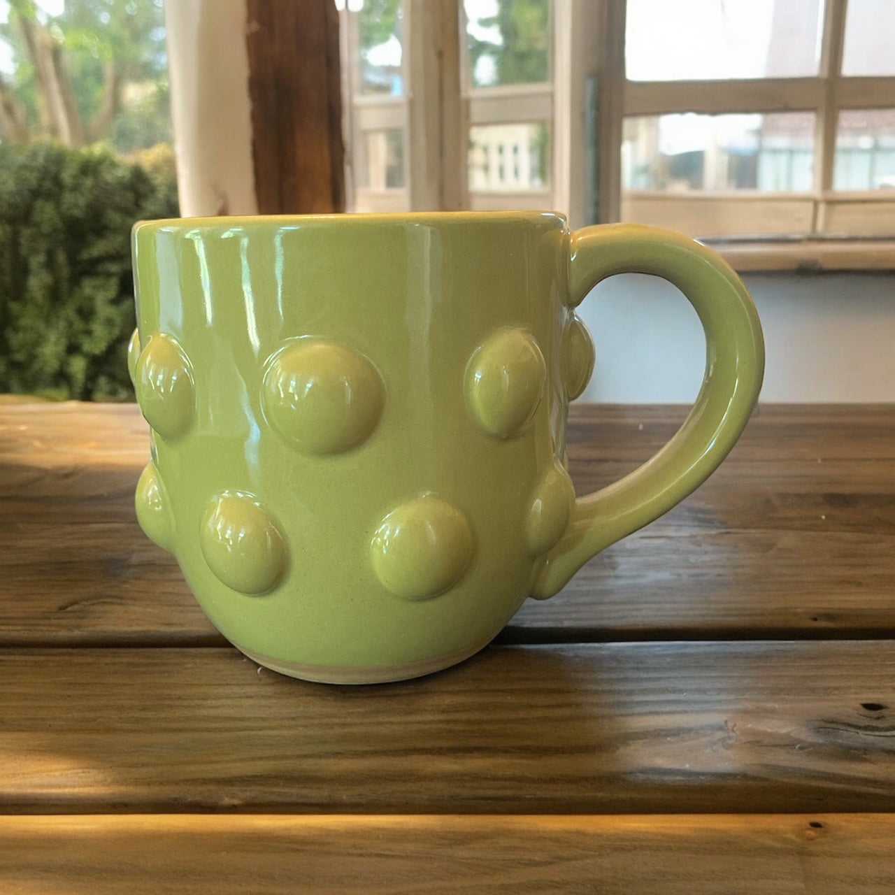 Ceramic Hobnail Mug - 16oz