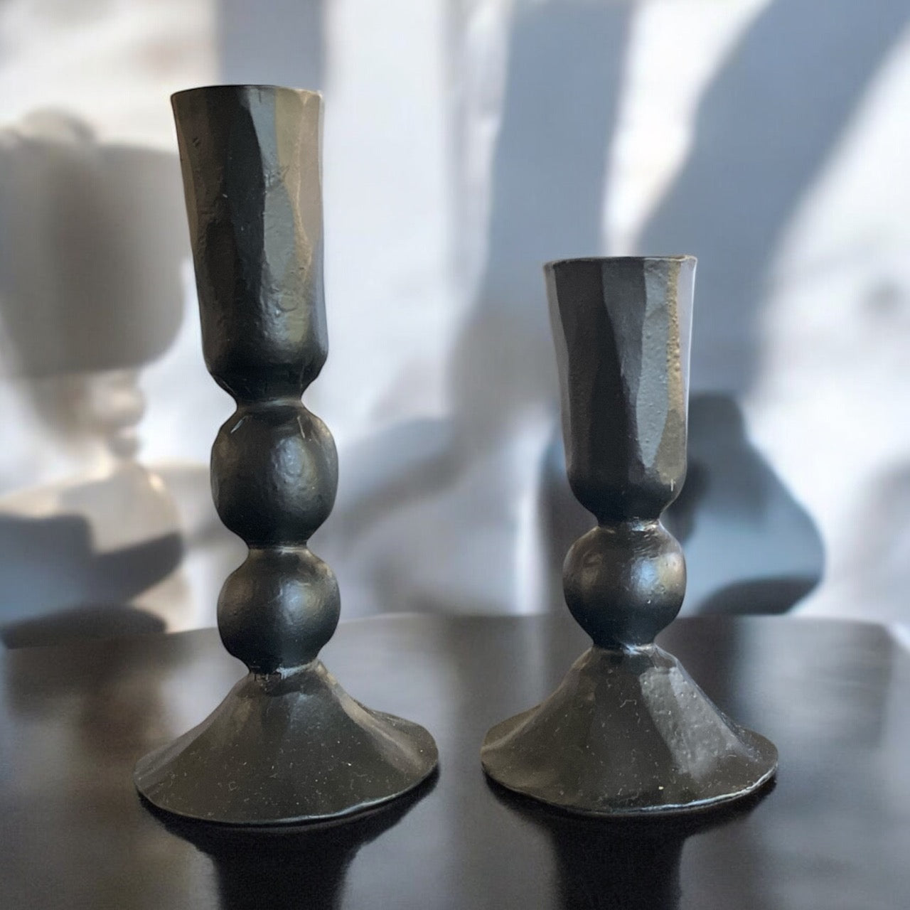 Black Candlestick Holders